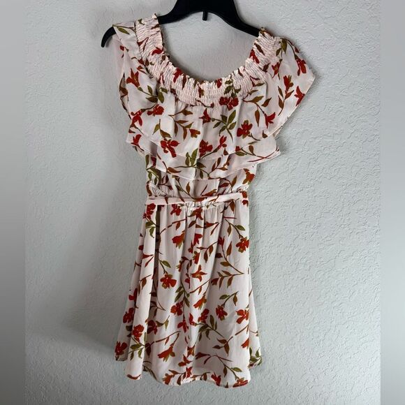 Lovers + Friends Floral Mini Dress in Red and Green - Picture 8 of 10